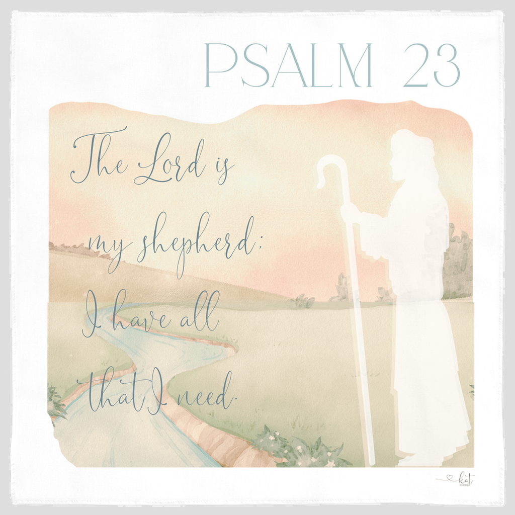 Psalm 23 Gift Cloth