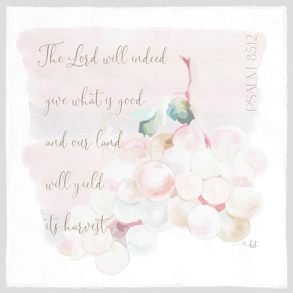 The Lord Will Give What Is Good Gift Cloth