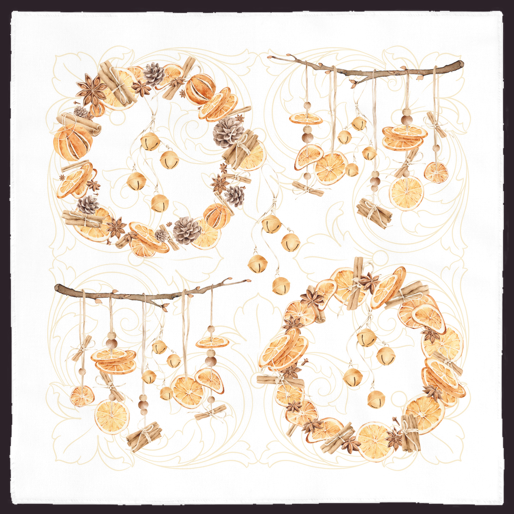 Natural Wreaths 22 Gift Cloth