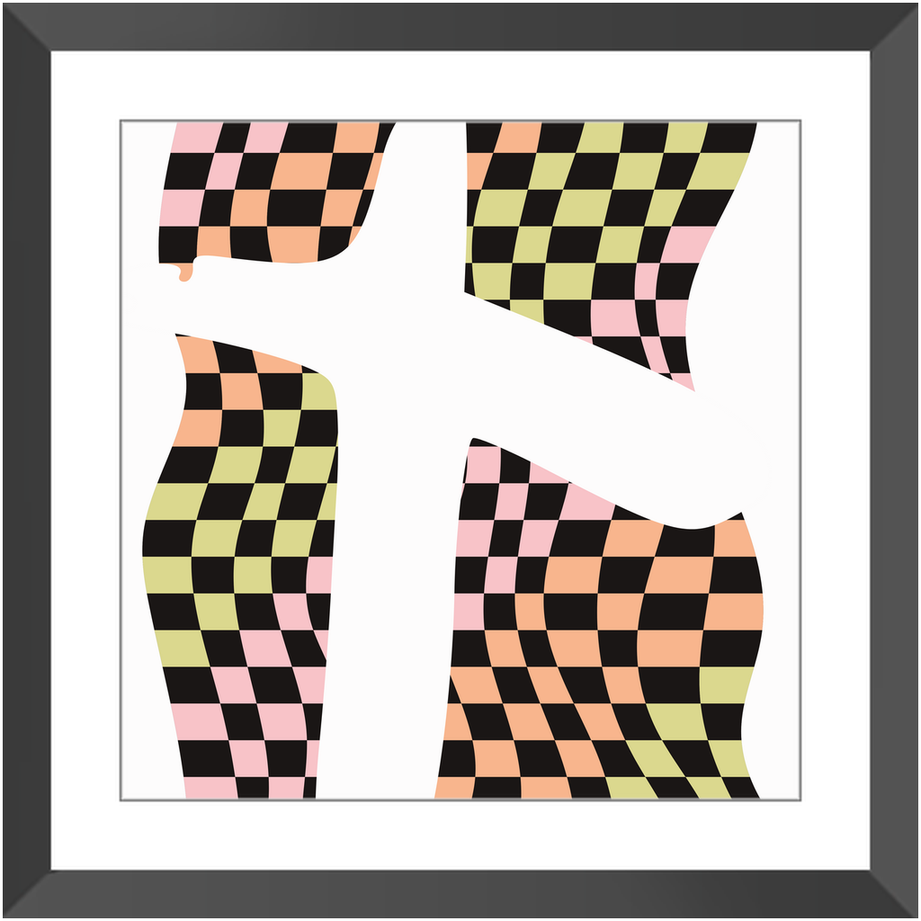 The Cross Framed Art