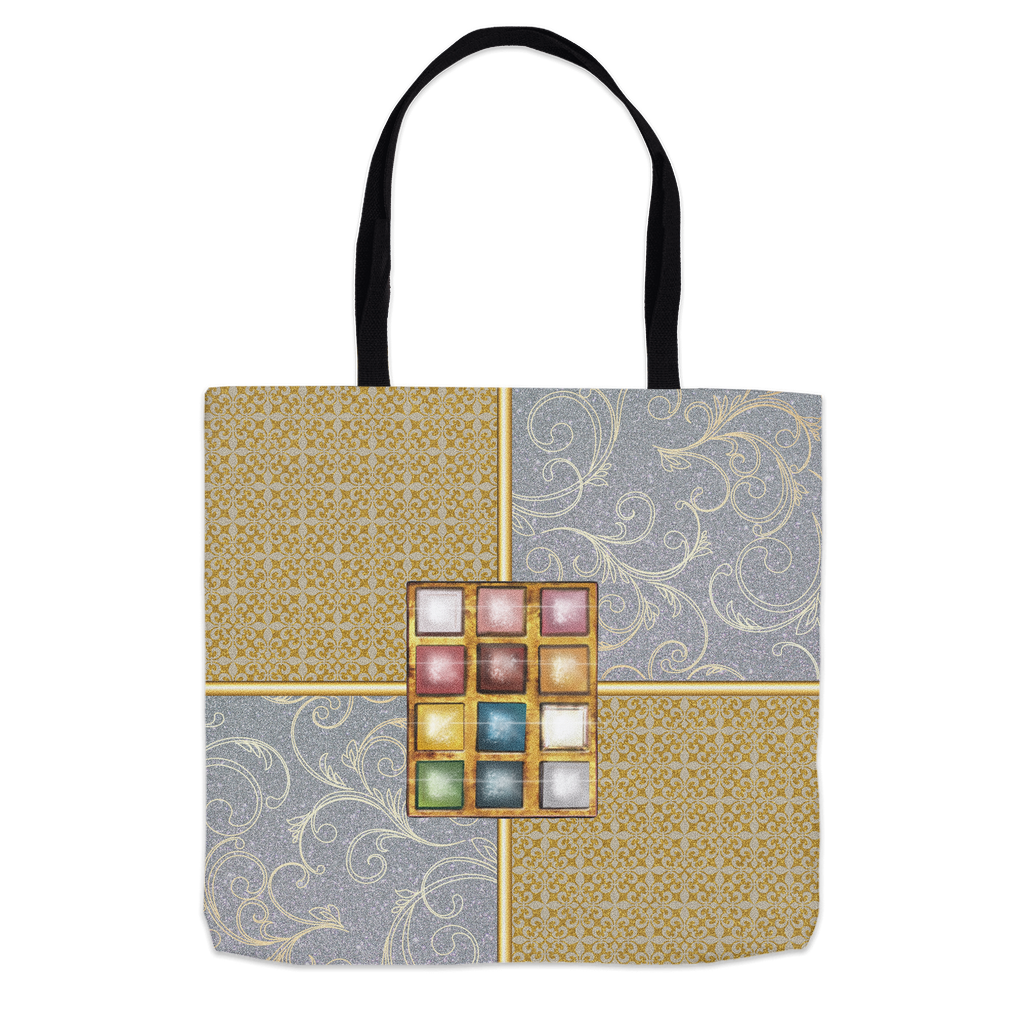 Gold, Silver & Precious Stones Tote Bag