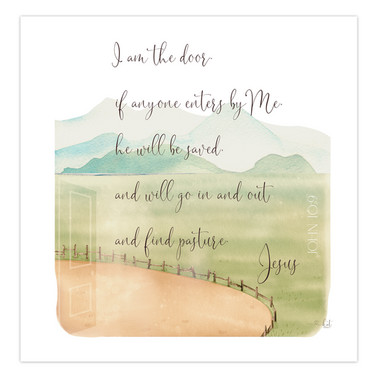 Enter the Door Folded Cards