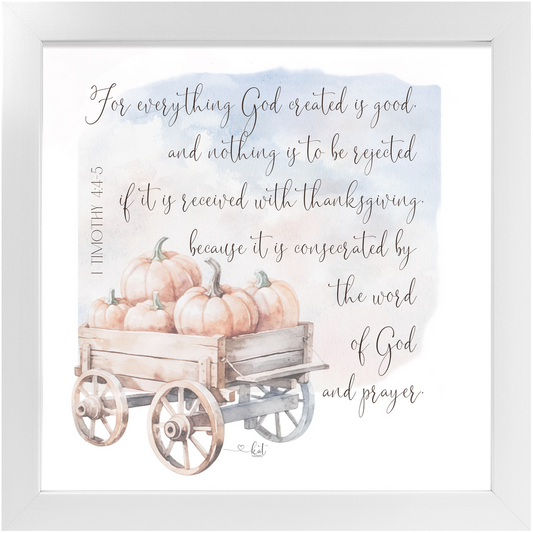 Thanksgiving 23 Framed Print