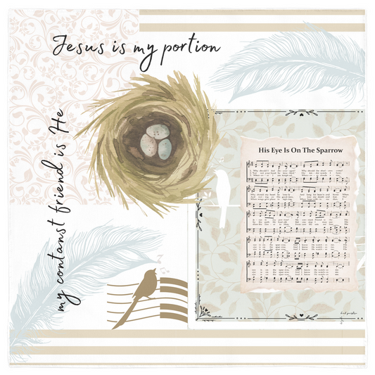 Jesus Is My Portion Gift Cloth