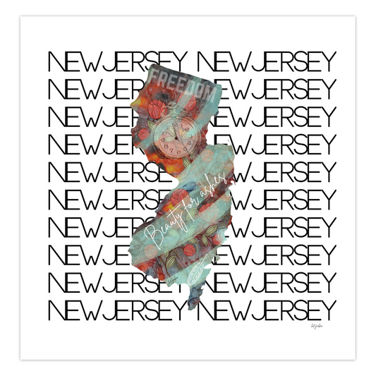 New Jersey Folded Cards 5 Count