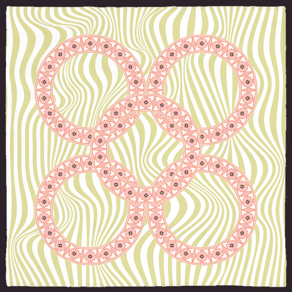 Circle of 5  Gift Cloth