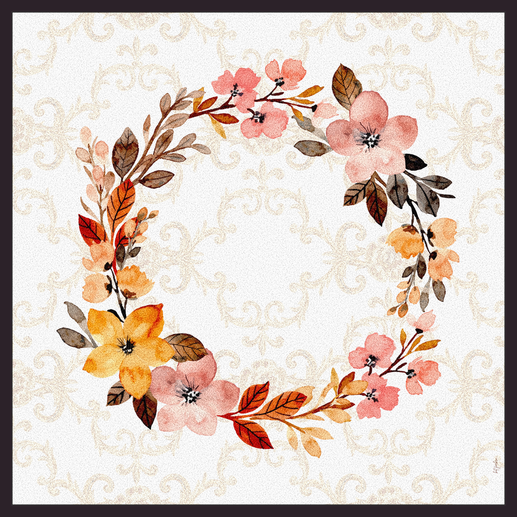 Autumn Wreath Flat Cards