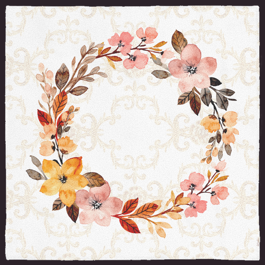 Autumn Wreath Gift Cloth