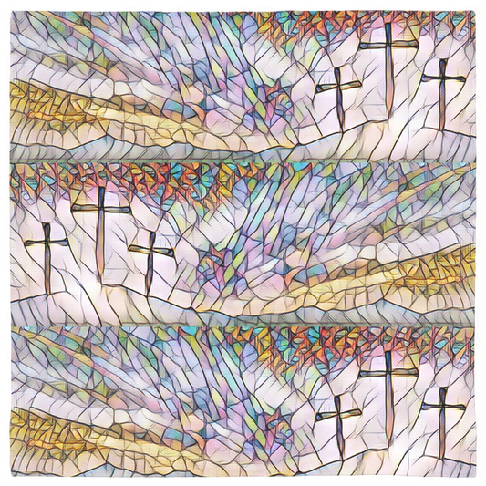 3 Crosses Gift Cloth