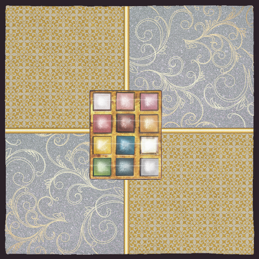 Gold, Silver &Precious Stones Gift Cloth