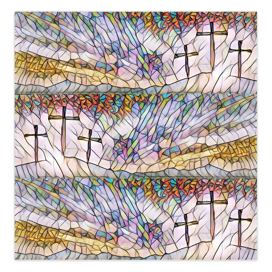 3 Crosses Folded Cards